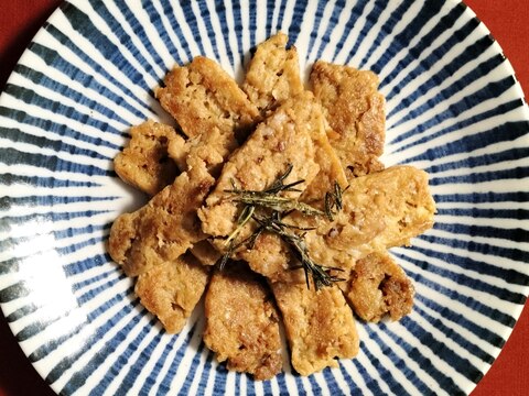 【大豆ミート】にんにく香るハーブ焼き